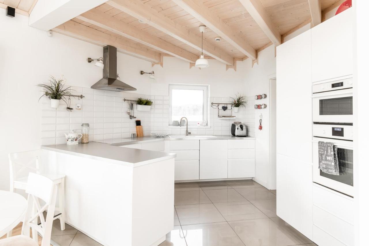 Babiogorska Perelka W Skandynawskim Stylu Z Sauna I Kominkiem Jordanow Exterior foto